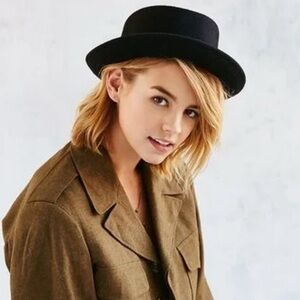 Silence + Noise Boater Penny Porkpie 
Hat